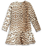 Thumbnail for your product : Roberto Cavalli Girl's Knit Leopard Print Dress
