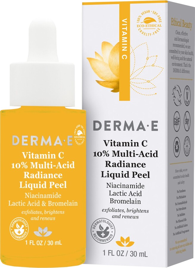 Derma E Vitamin C Radiance Liquid Peel 1 fl oz