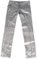 Thumbnail for your product : Preen Line Silver Polyester Trousers