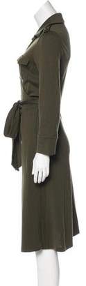 Diane von Furstenberg Long Sleeve Wrap Dress