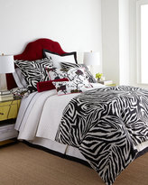 Thumbnail for your product : Legacy Zebra Pillow, 22"Sq.
