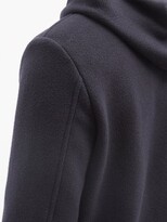 Thumbnail for your product : Gabriela Hearst Holden Zipped Cashmere Hooded Sweatshirt - Navy