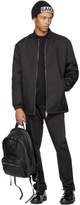 Thumbnail for your product : McQ Black MA 001 Hybrid Bomber Jacket