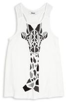 Thumbnail for your product : DKNY Girl's Giraffe Print Tank Top