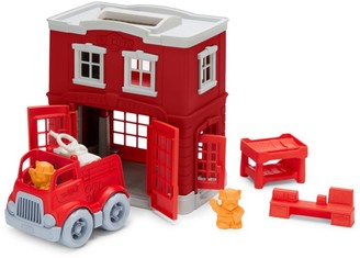 Green Toys Fire Station Toy Set