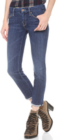 Thumbnail for your product : Mother The Cropped Looker Skinny Jeans