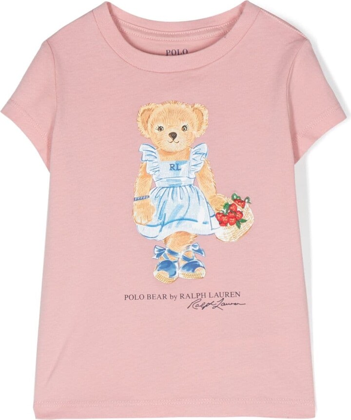 Ralph Lauren Kids Polo-bear cotton T-shirt - ShopStyle Boys' Tees