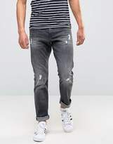 Thumbnail for your product : Esprit Slim Fit Jean with Distressing