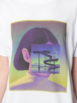 Thumbnail for your product : Marcelo Burlon County of Milan Carousel Square T-Shirt White Multicolor