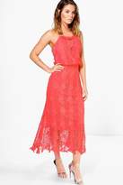 Thumbnail for your product : boohoo Boutique Hedvig Crochet Midi Dress