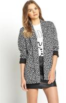 Thumbnail for your product : Love Label Leopard Jacquard Jacket
