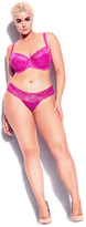 Thumbnail for your product : City Chic Everyday Sexy Thong - cerise