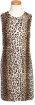 Thumbnail for your product : Milly Minis Cheetah Print Faux Fur Dress (Big Girls)