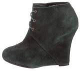 Thumbnail for your product : Opening Ceremony Suede Wedge Booties