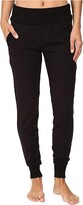 Thumbnail for your product : Beyond Yoga Fleece Fold-Over Sweatpants (Black) Women's Workout
