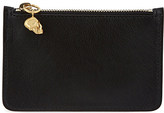 Thumbnail for your product : Alexander McQueen Skull leather key pouch