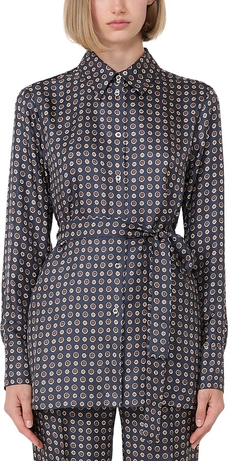 Studio Max Mara Boccale Silk Shirt