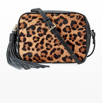 GiGi New York Madison Leopard Hair Crossbody Bag