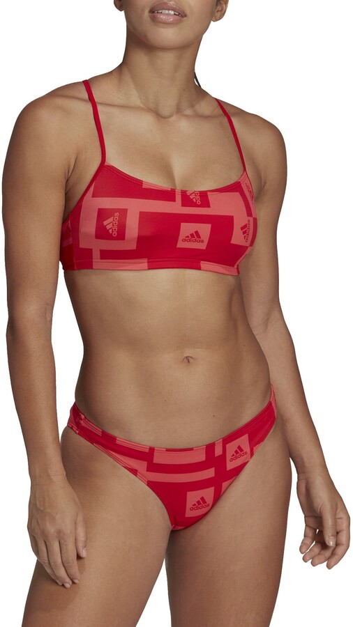 adidas Logo Graphic Two-Piece Swimsuit - ShopStyle