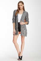 Thumbnail for your product : Robert Rodriguez Silk Back Tweed Knit Cardigan