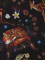 Thumbnail for your product : Etro Deer Print Silk Blouse