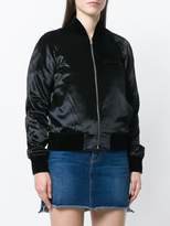 Thumbnail for your product : Saint Laurent satin bomber jacket