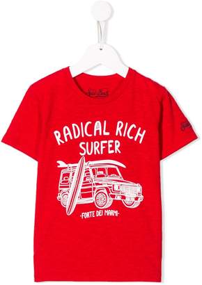 MC2 Saint Barth Kids Radical Rich Surfer T-shirt