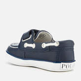 Thumbnail for your product : Polo Ralph Lauren Toddlers' Sander EZ Leather Boat Shoes - Navy/White