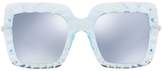 Thumbnail for your product : Dolce & Gabbana 51MM Mirrored Square Sunglasses