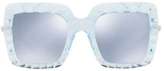 Dolce & Gabbana 51MM Mirrored Square Sunglasses
