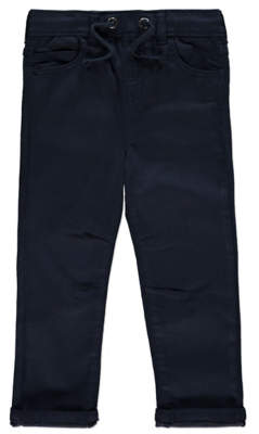 CAT George Navy Elasticated Waistband Trousers