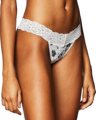 Maidenform Womens Dream Lace Thong Panty (Morning Open Floral