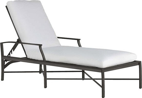 Summer Classics Monaco Outdoor Chaise Sofa in Blue