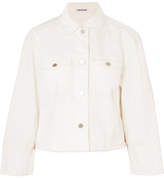 Thumbnail for your product : Elizabeth and James Branson Cropped Denim Jacket