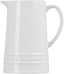 Le Creuset Stoneware Signature Pitcher 10 Oz. White