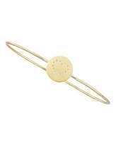 Thumbnail for your product : Roberto Coin Diamond Heart Bangle, Gold