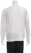 Thumbnail for your product : Bally Striped V-Neck Sweater