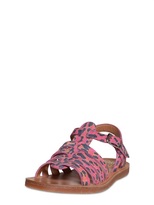 Thumbnail for your product : Pom D'Api Printed Suede Sandals