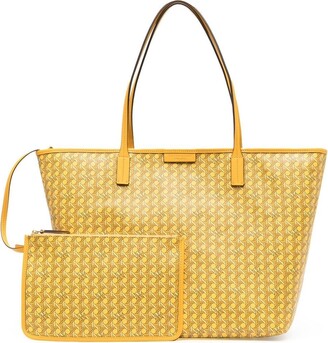 Tory Burch Yellow Ever-Ready ZipTote Bag - ShopStyle
