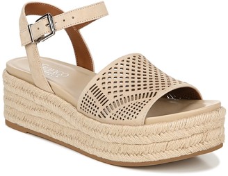 franco sarto women's pine espadrille wedge sandal