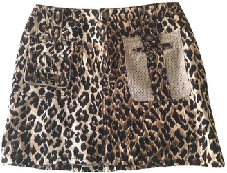 Dolce & Gabbana Beige Cotton Skirt for Women