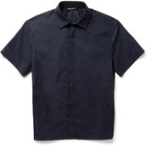 Thumbnail for your product : Neil Barrett Boxy-Fit Short-Sleeved Cotton Shirt