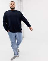 Thumbnail for your product : Lyle & Scott cotton sweater in navy