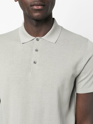 Corneliani Short-Sleeve Cotton Polo Shirt