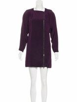 Thumbnail for your product : Gucci Mini Zip-Up Dress Purple