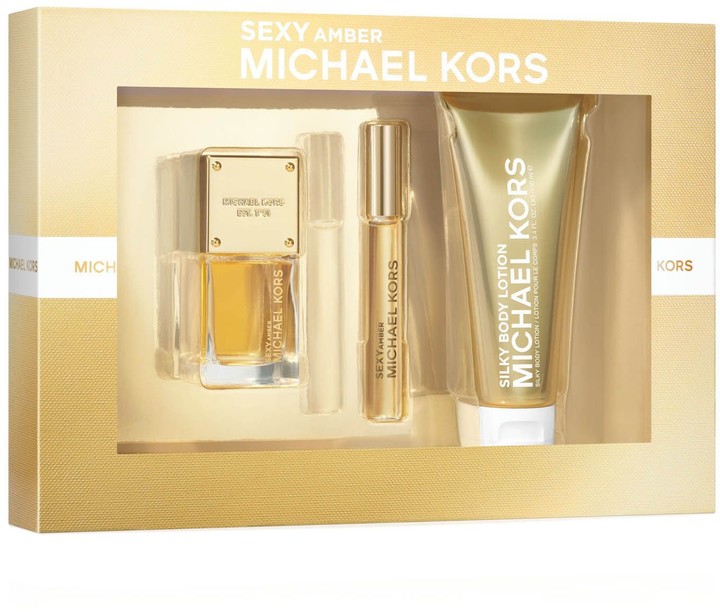 Michael Kors Sexy Amber 3-Piece Women's Perfume Gift Set - Eau de ...