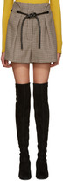 Thumbnail for your product : 3.1 Phillip Lim Brown Origami Pleat Shorts