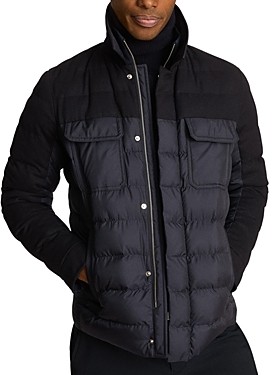 Reiss Eren Quilted Jacket - ShopStyle