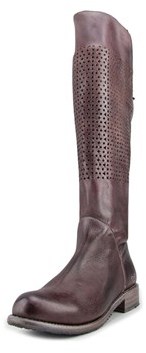 Bed Stu Cambridge Women Round Toe Leather Brown Knee High Boot.