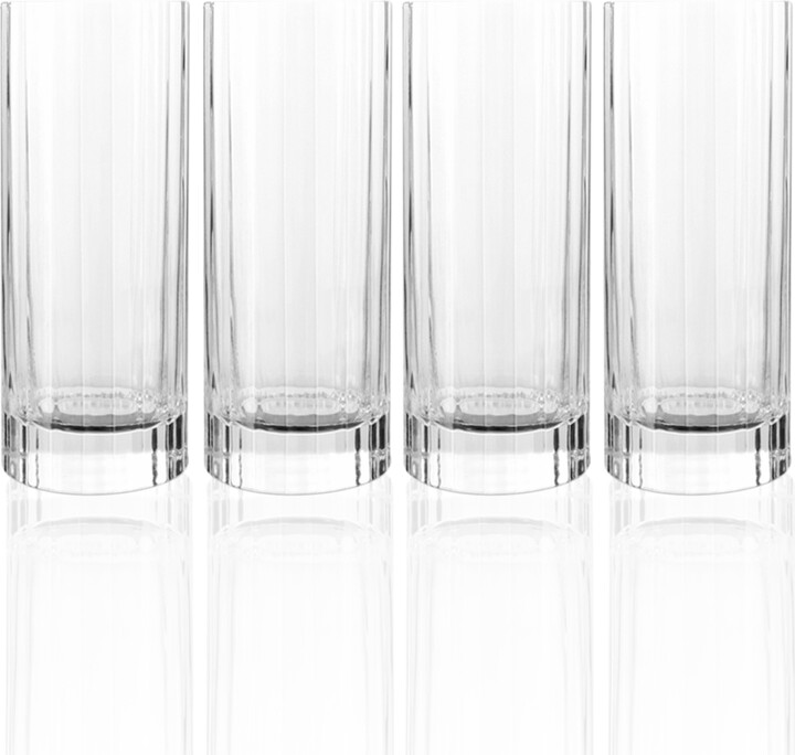 Luigi Bormioli Bach 16.25 Oz Beverage Glasses, Set of 4